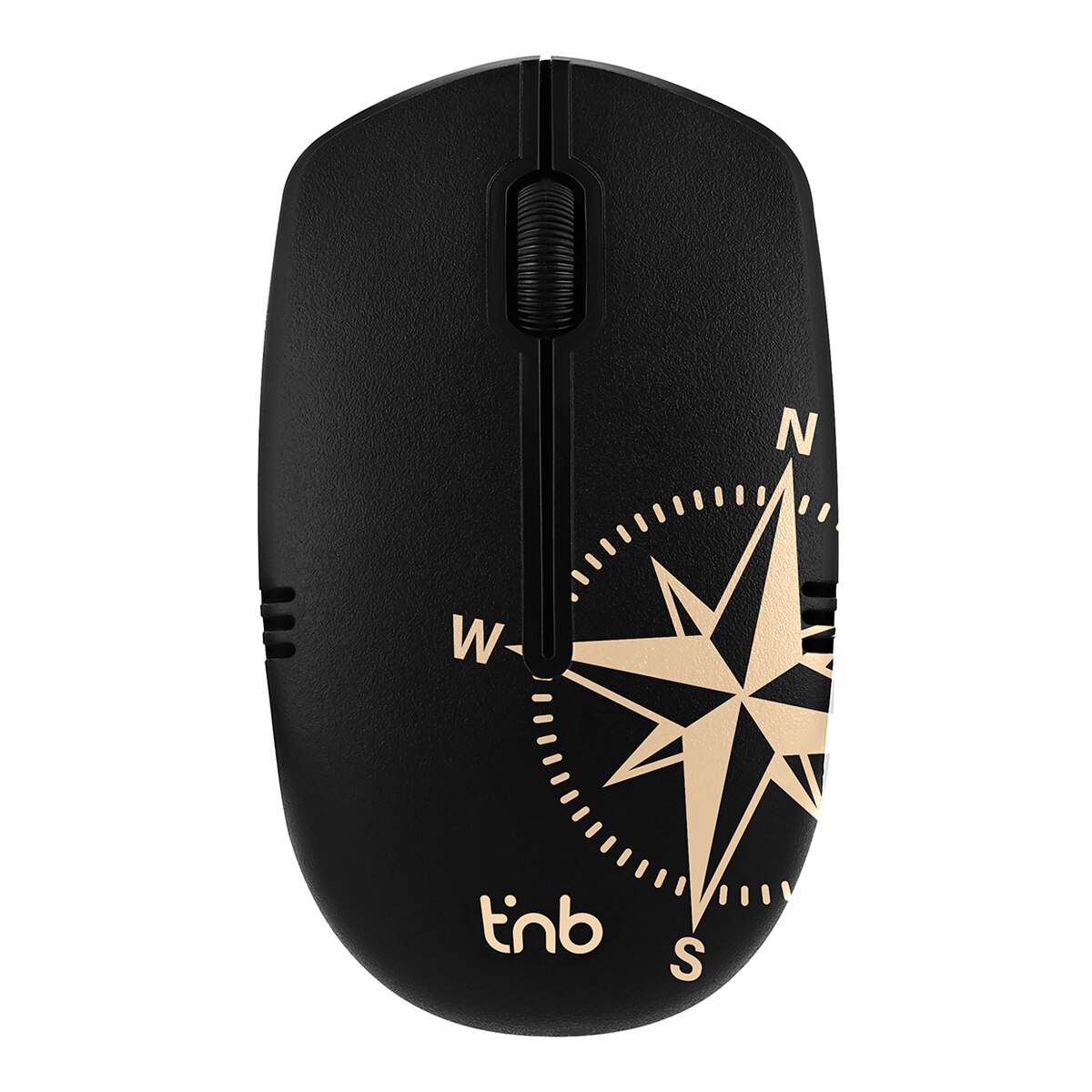 Pack de ratón inalámbrico + alfombrilla T'nB Travel Negro-2
