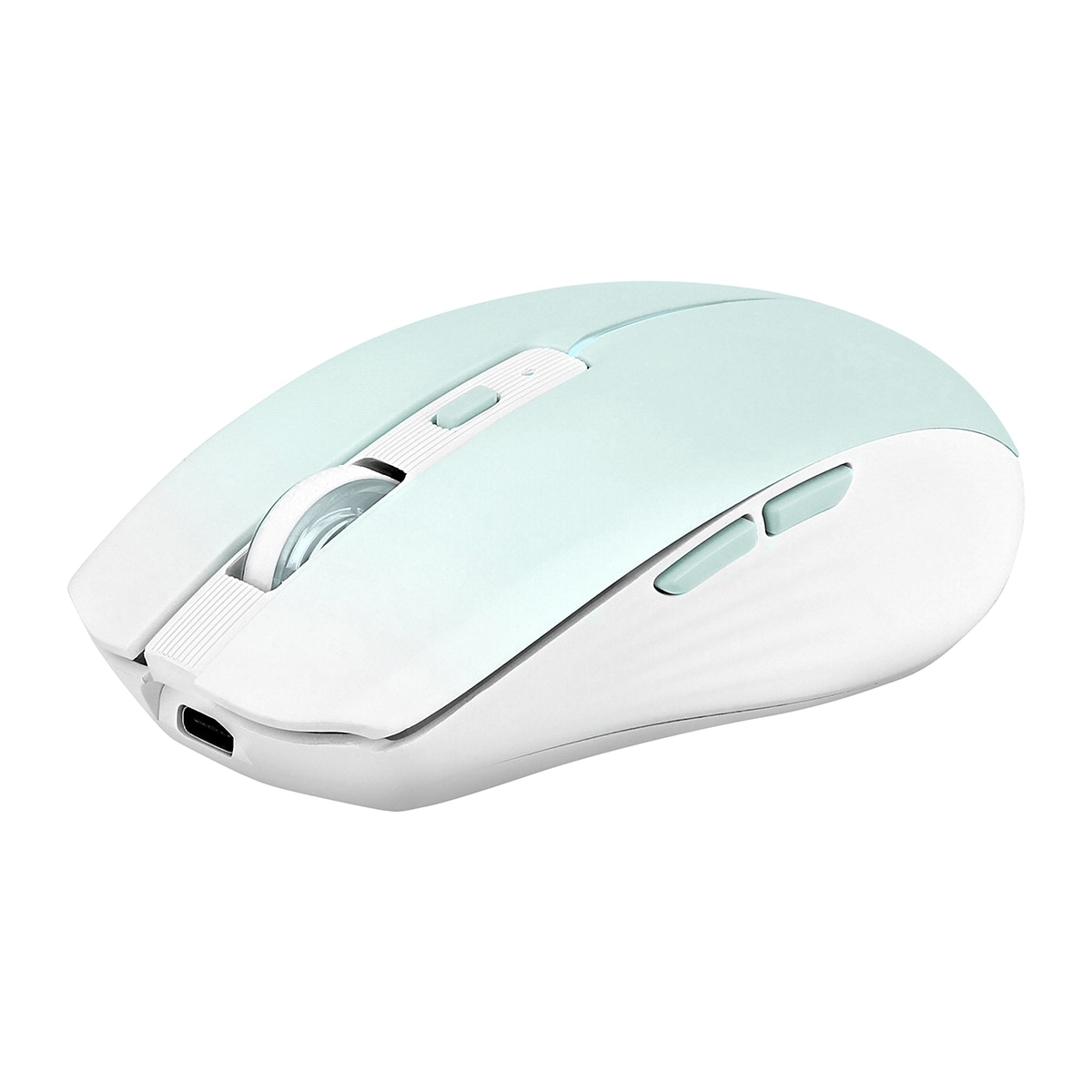 Ratón inalámbrico recargable T'nB Gradient Dual Connect azul Azul-3