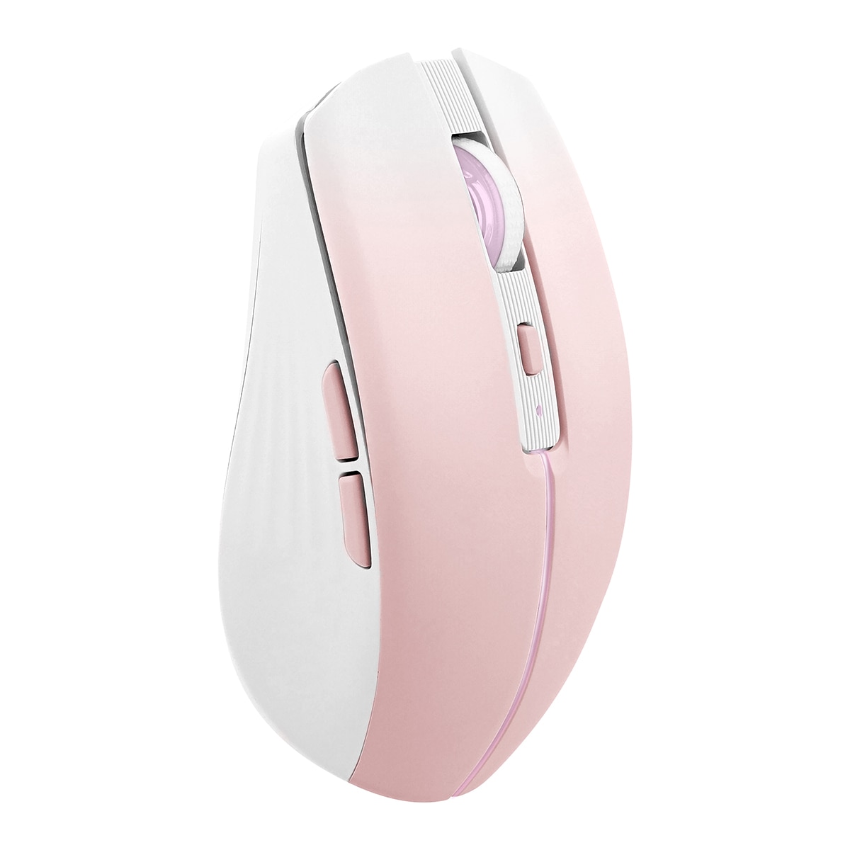 Ratón inalámbrico recargable T'nB Gradient Dual Connect rosa Rosa-2
