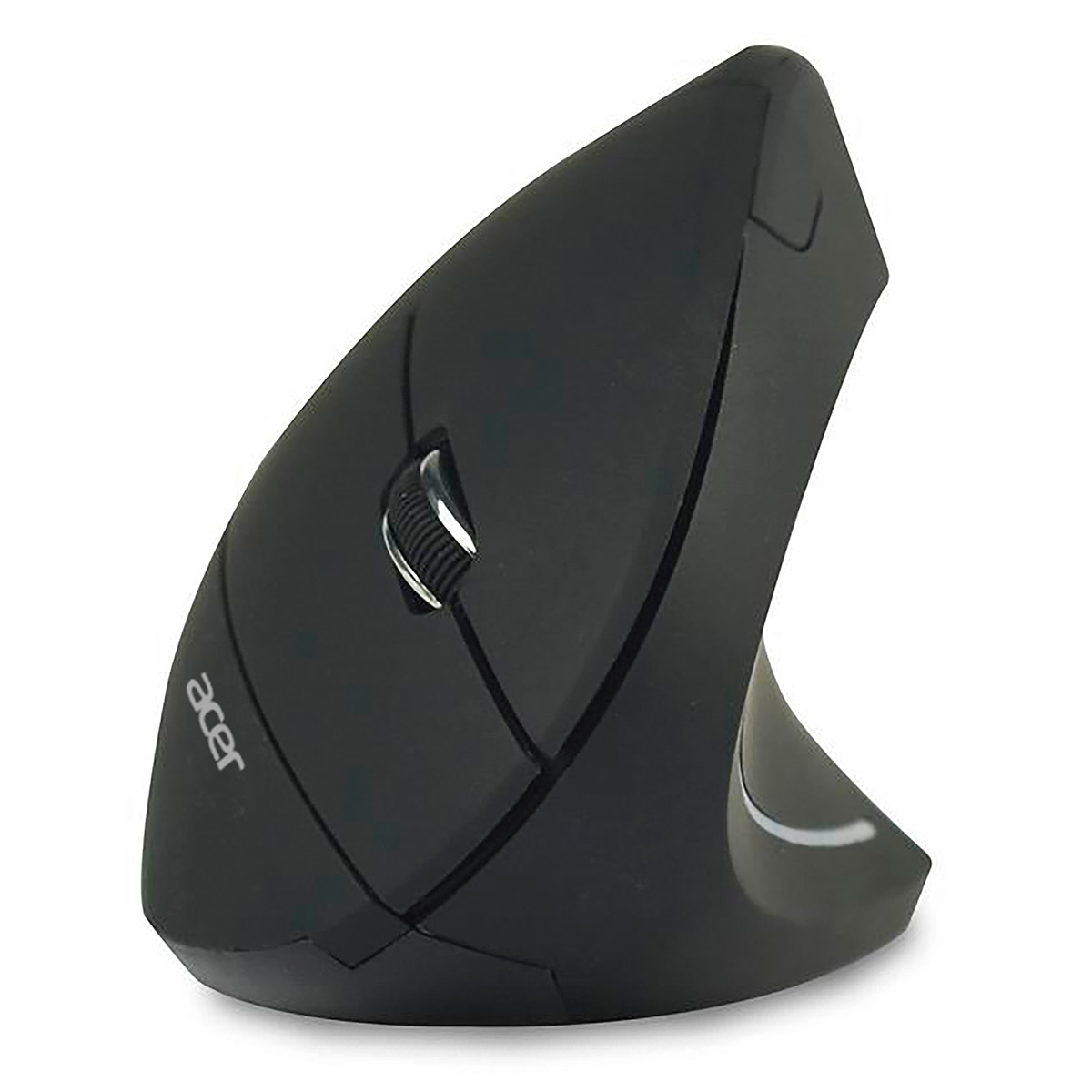 Ratón óptico inalámbrico ergonómico vertical Acer - Negro / Gris Negro / Gris-1