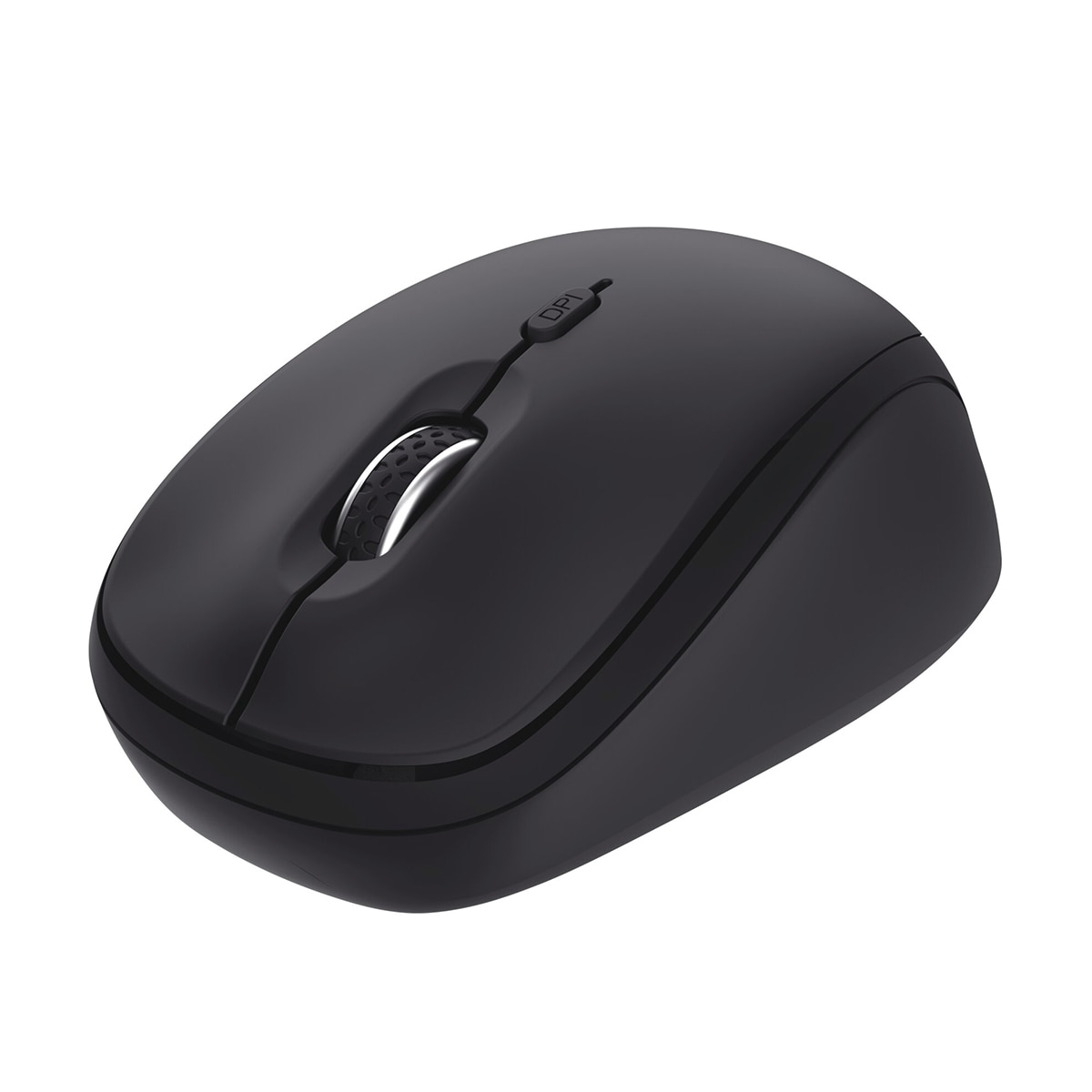 Ratón inalámbrico y compacto multidispositivo Yvi+ negro Negro-2
