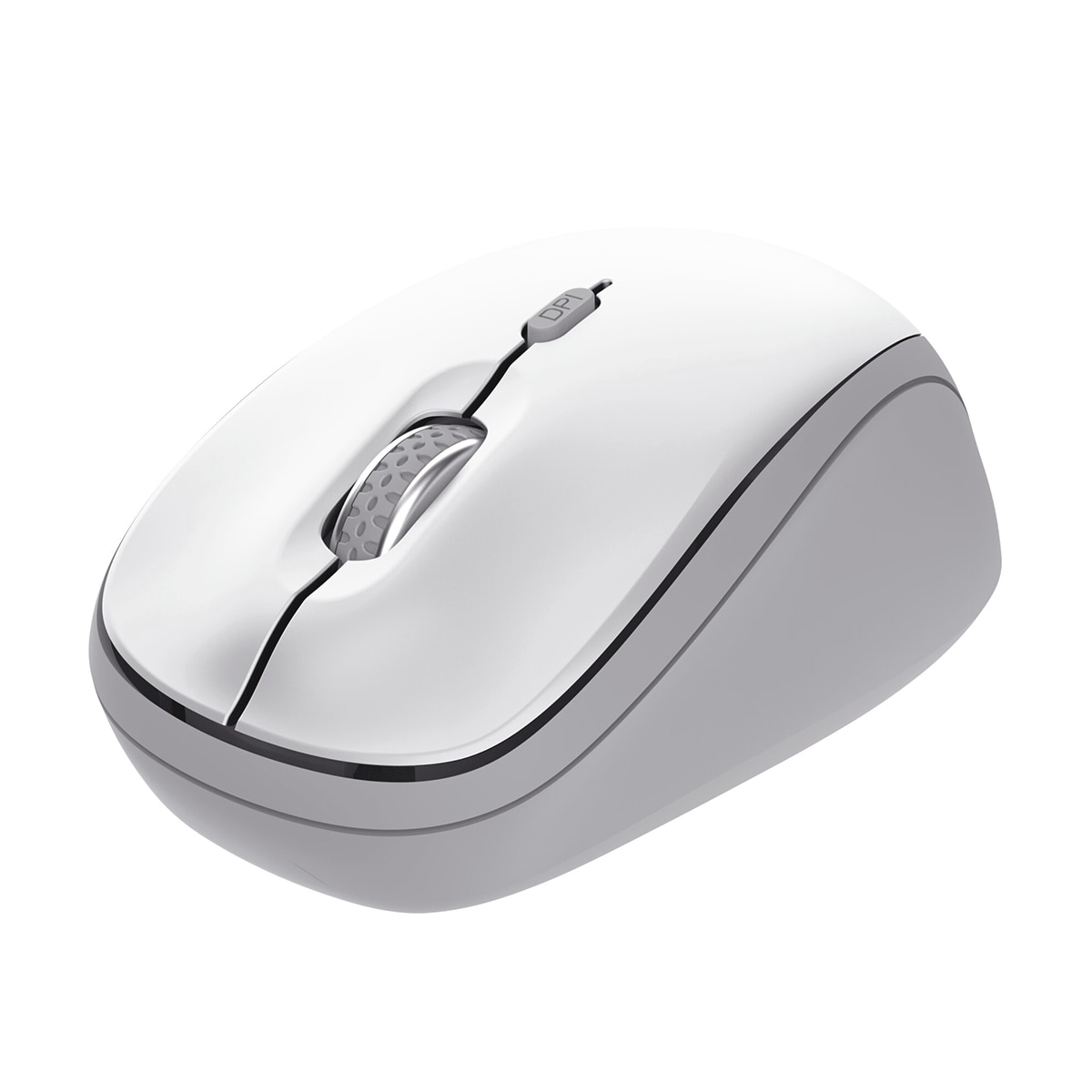 Ratón inalámbrico y compacto multidispositivo Yvi+ blanco Blanco / Gris-2