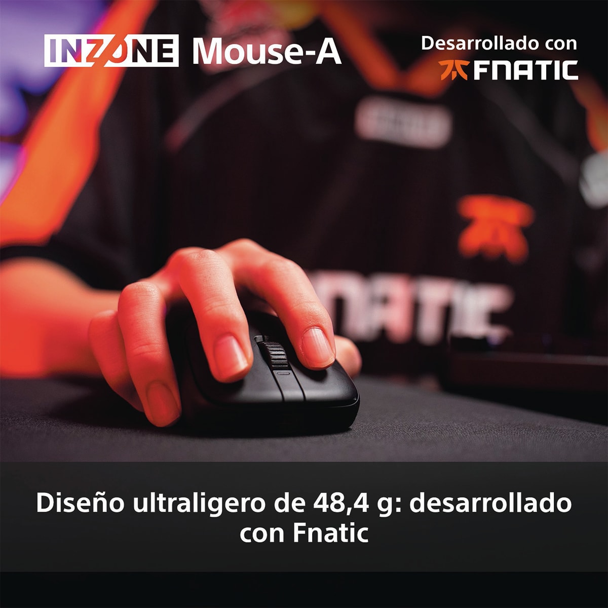 Ratón Gaming inalámbrico Sony INZONE Mouse-A Negro-4