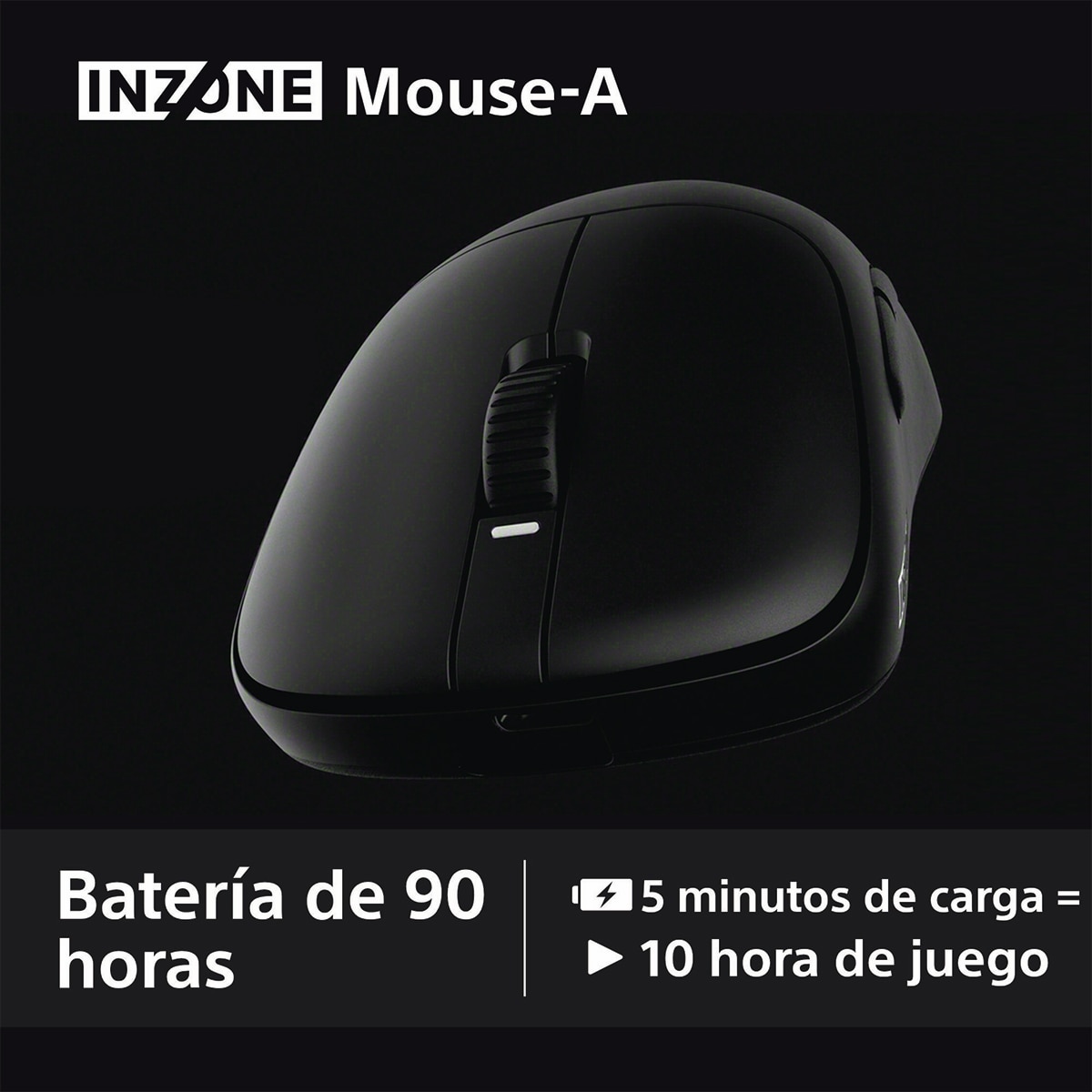 Ratón Gaming inalámbrico Sony INZONE Mouse-A Negro-10