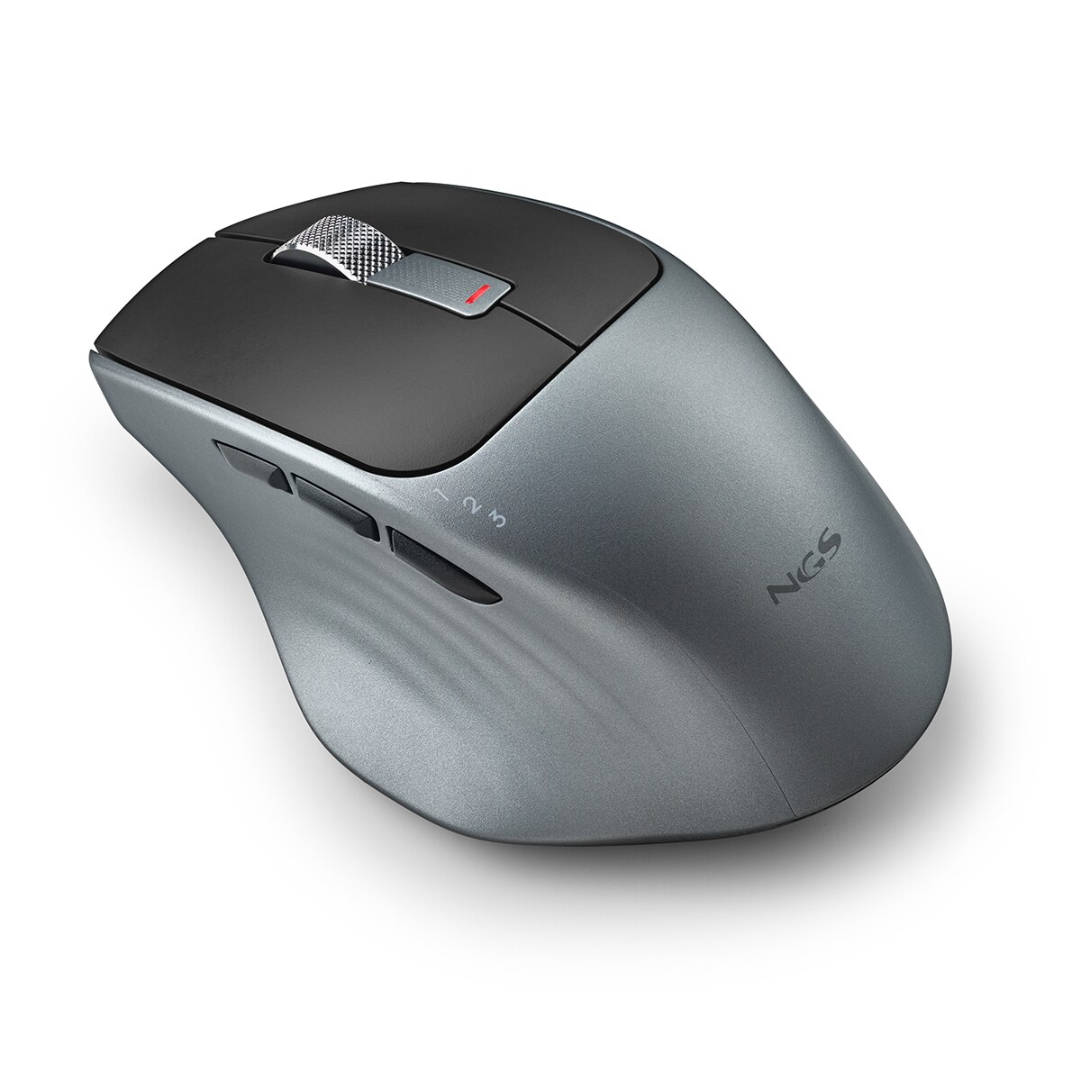 Ratón inalámbrico multi-modo NGS Lush-RB Negro / Gris-3