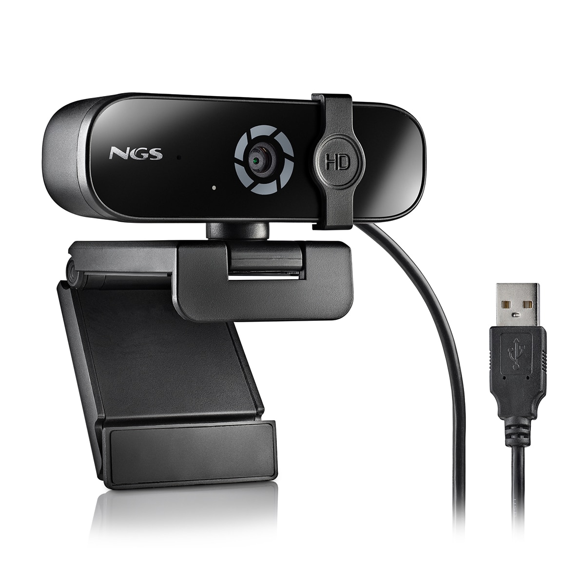 Webcam NGS XPRESSCAM 2K con micrófono integrado Negro-6