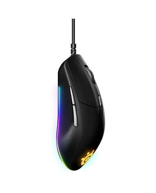 Ratón óptico con cable Gaming SteelSeries Rival 3 Negro-3
