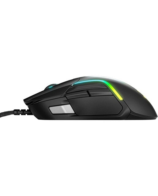 Ratón óptico con cable Gaming SteelSeries Rival 5 - Negro Negro-4
