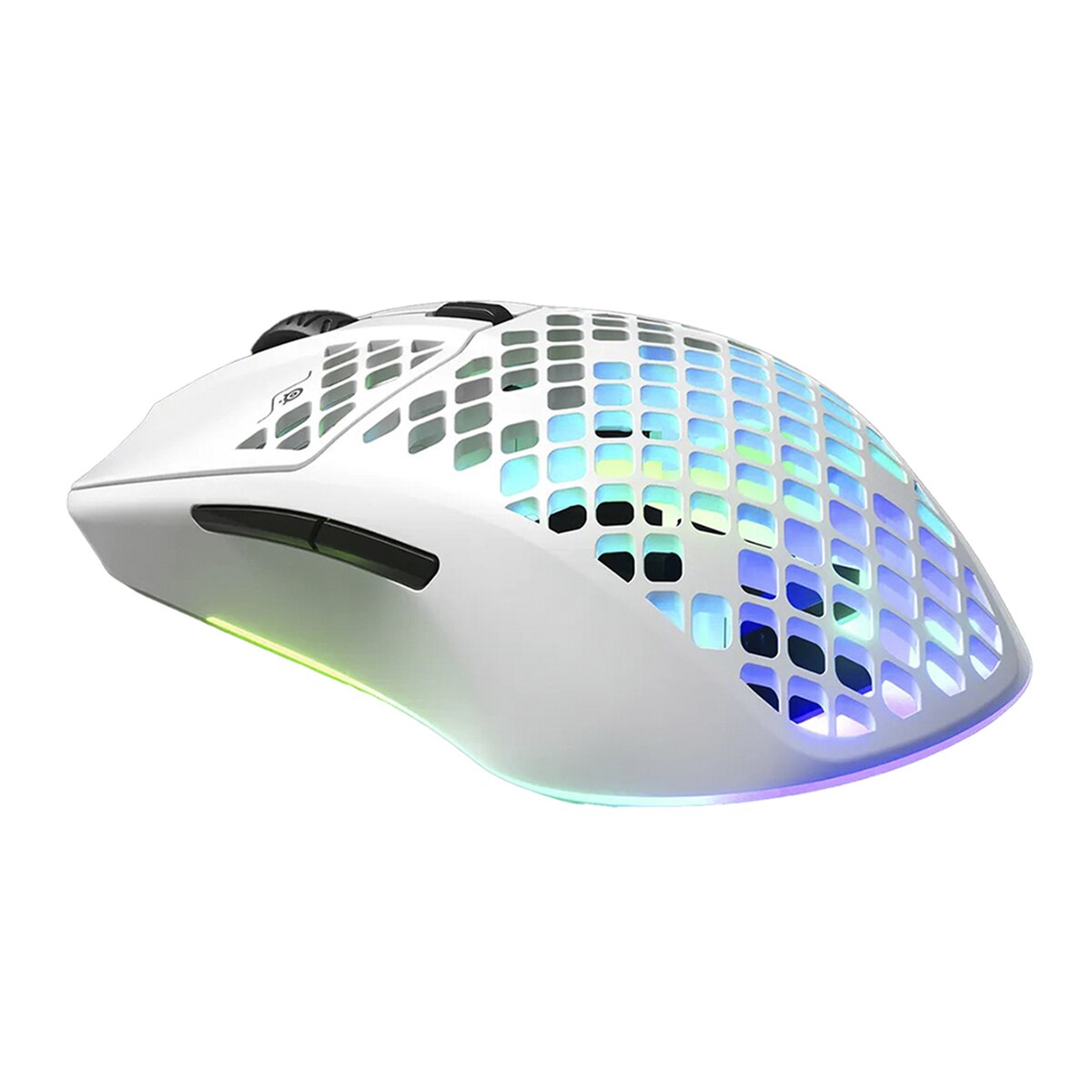 Ratón Gaming con cable Steelseries Aerox 3 blanco Blanco-4