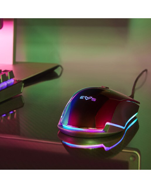 Ratón óptico Gaming Energy Sistem M3 Neon Negro-5