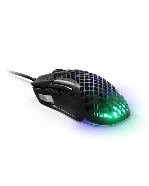 Ratón óptico Gaming SteelSeries Aerox 5 Negro Negro-2
