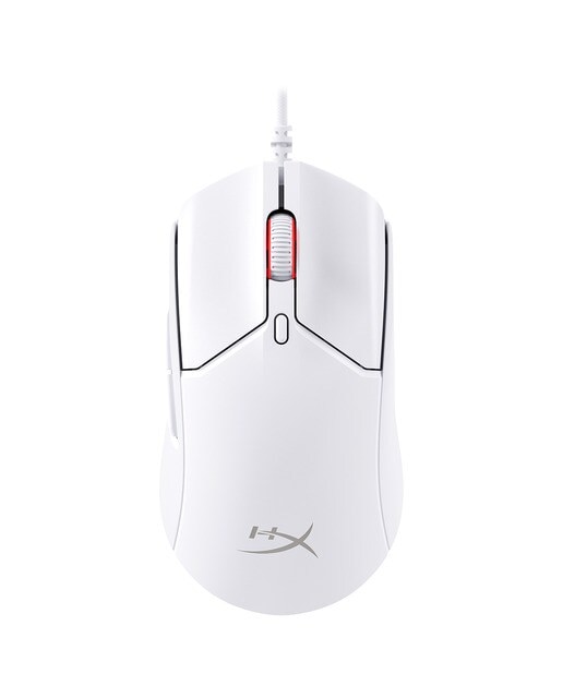 HyperX - Ratón Gaming con cable HyperX Pulsefire Haste 2 blanco.
