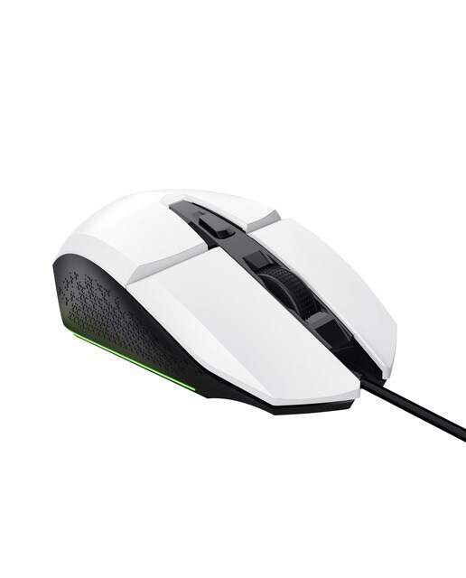 Ratón gaming con cable Trust GXT109W FELOX blanco Blanco-3