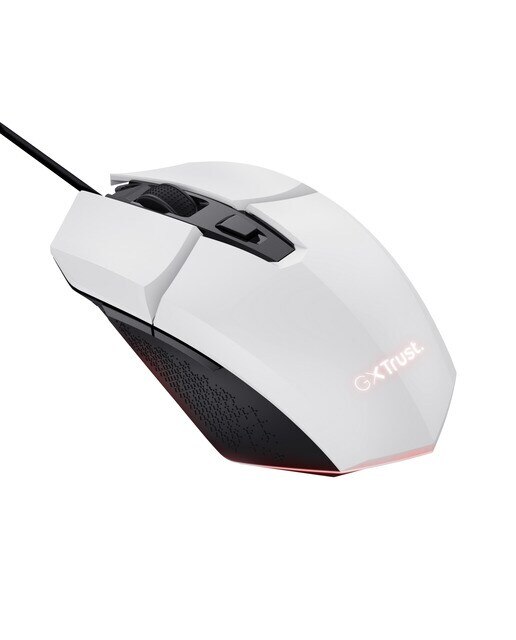 Ratón gaming con cable Trust GXT109W FELOX blanco Blanco-4
