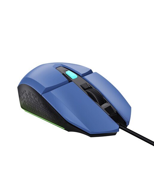 Ratón gaming con cable Trust GXT109B FELOX azul Azul-3