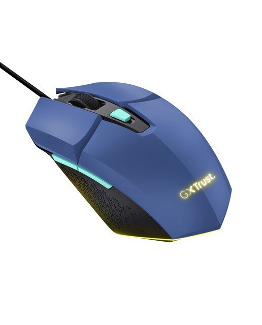 Ratón gaming con cable Trust GXT109B FELOX azul Azul-4