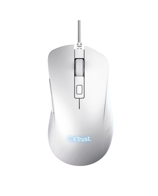 Imagen 0 de Ratón gaming con cable Trust GXT924W YBAR blanco