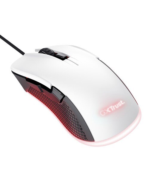 Ratón gaming con cable Trust GXT922W YBAR blanco Blanco-3