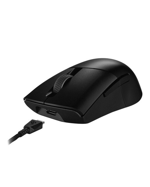 Ratón Gaming inalámbrico Asus ROG Keris Wireless AimPoint Negro-4