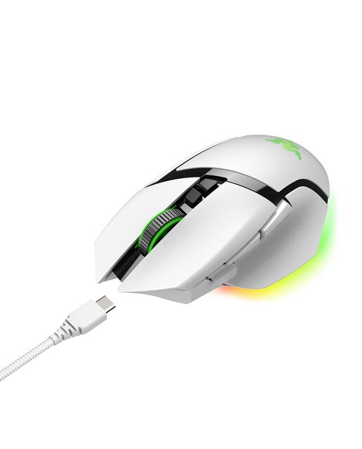 Ratón inalámbrico Gaming Razer Basilisk V3 Pro Blanco Blanco-2