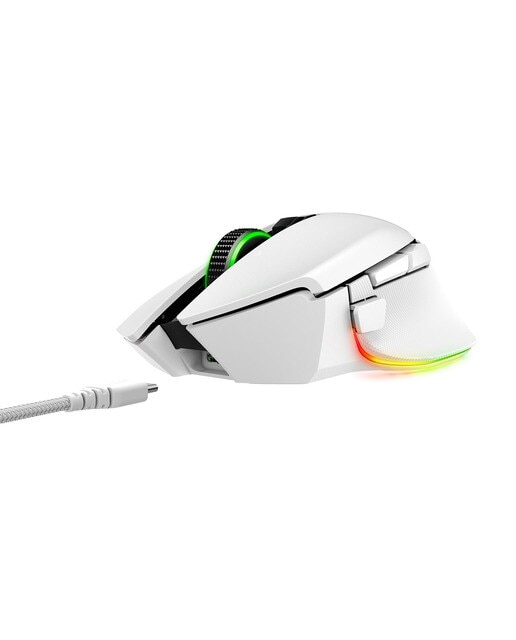 Ratón inalámbrico Gaming Razer Basilisk V3 Pro Blanco Blanco-3