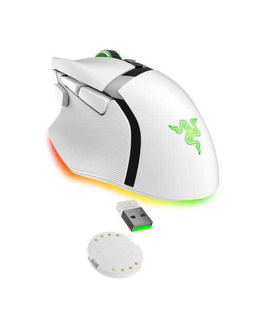 Ratón inalámbrico Gaming Razer Basilisk V3 Pro Blanco · El Corte