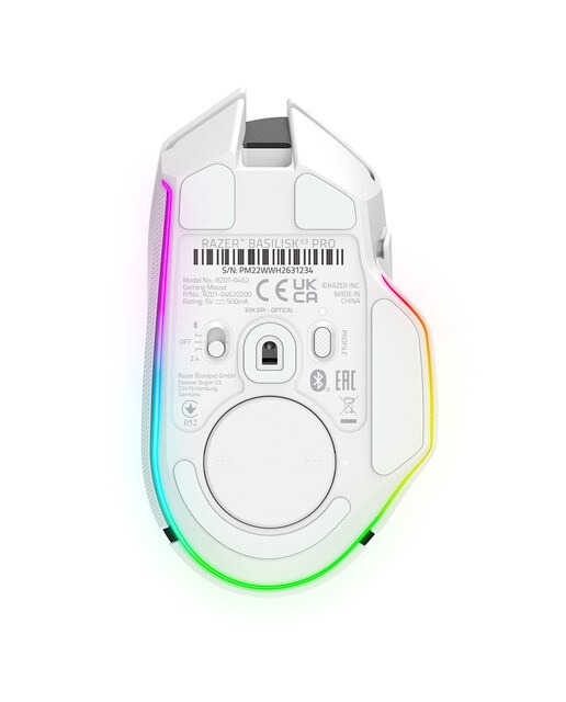 Ratón inalámbrico Gaming Razer Basilisk V3 Pro Blanco · Razer · El
