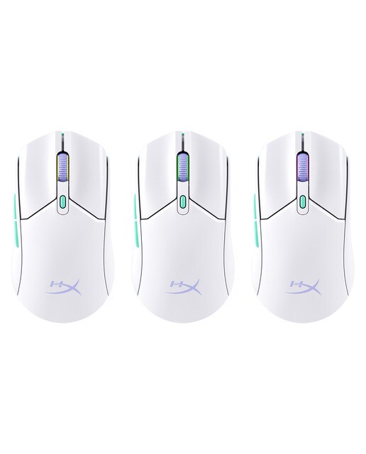 Ratón Gaming inalámbrico HyperX Pulsefire Haste 2 Core blanco Blanco-7