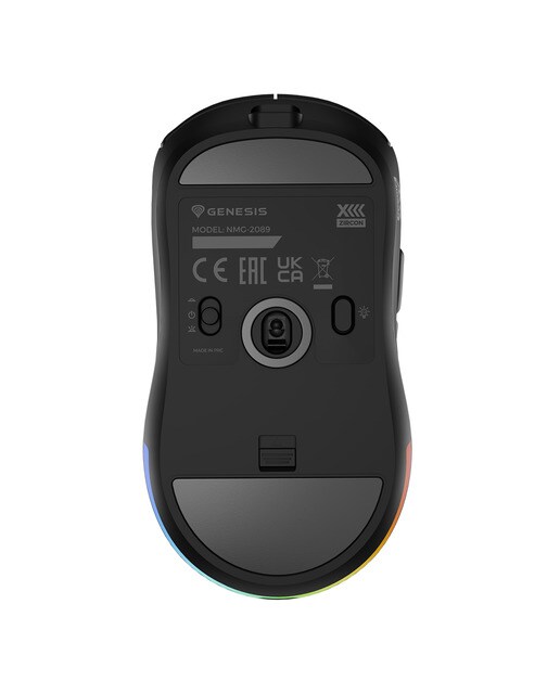 Ratón Gaming inalámbrico Genesis Zircon XIII Negro-11