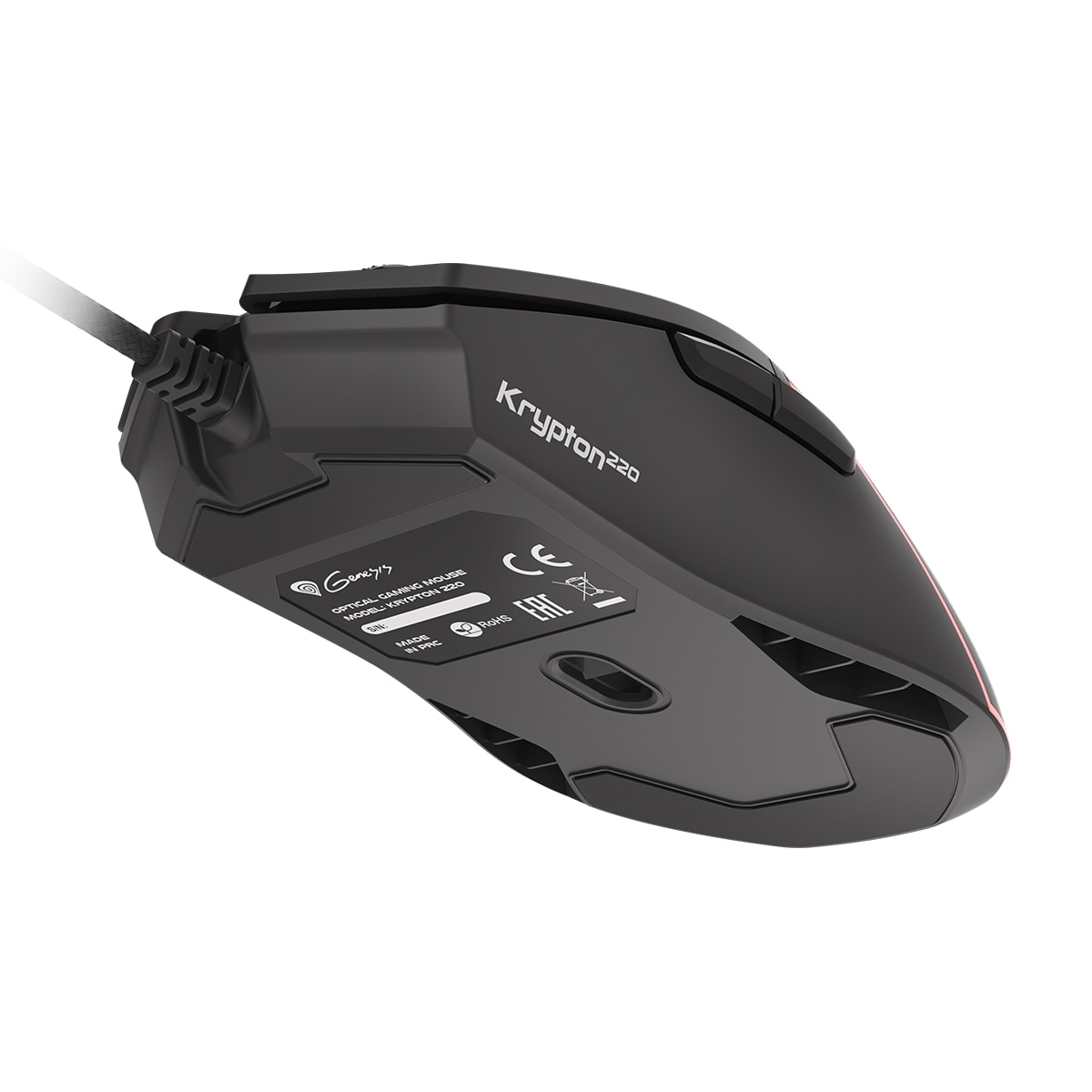 Ratón Gaming Genesis Krypton 220 RGB Negro-9