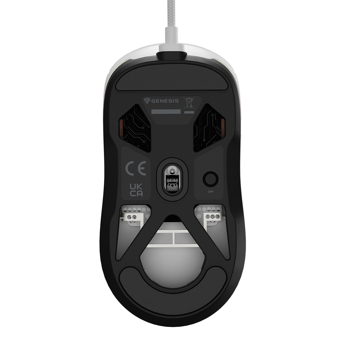 Ratón Gaming Genesis Krypton 660, USB tipo A Blanco-11