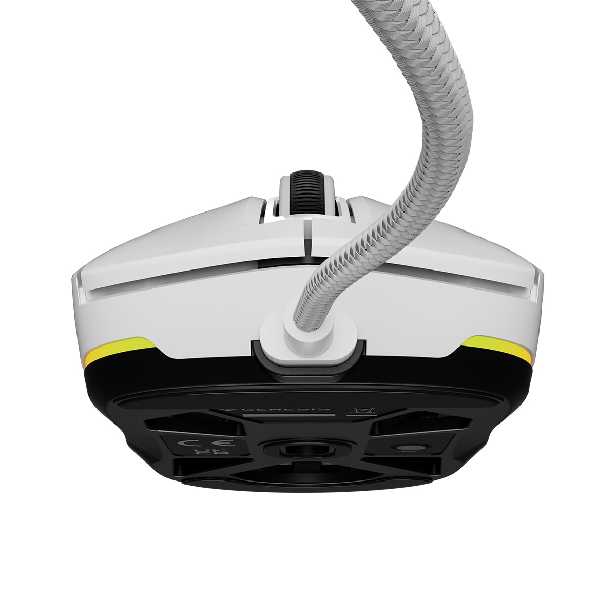 Ratón Gaming Genesis Krypton 660, USB tipo A Blanco-13