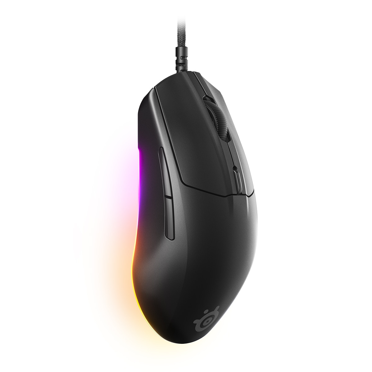 Ratón óptico Gaming con cable SteelSeries Rival 3 Gen 2 Negro Negro-3