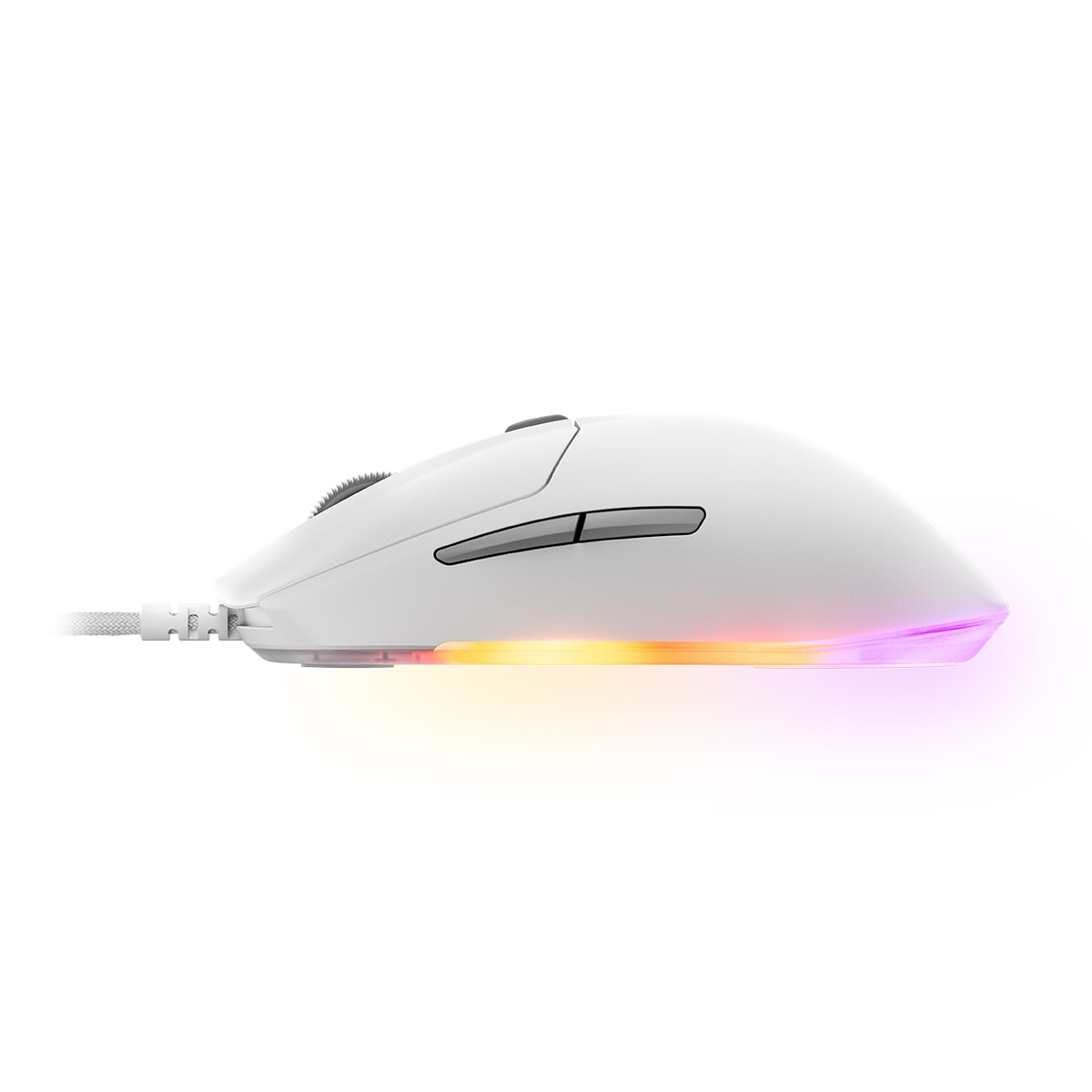 Ratón óptico Gaming con cable SteelSeries Rival 3 Gen 2 Blanco Blanco-3
