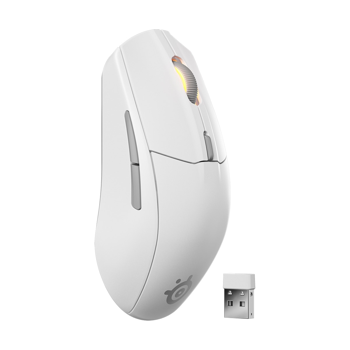 Ratón óptico Gaming SteelSeries Rival 3 Wireless Gen 2 Blanco Blanco-2