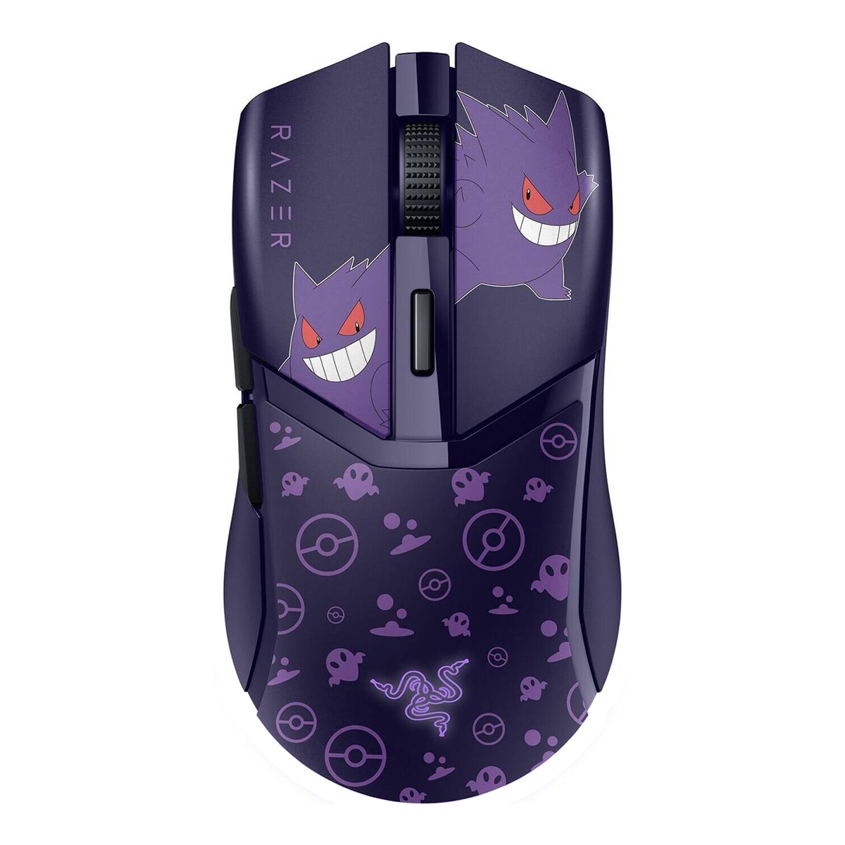 Ratón Gaming con cable Razer Cobra Pokémon Gengar Edition RGB ultra ligero Morado-1