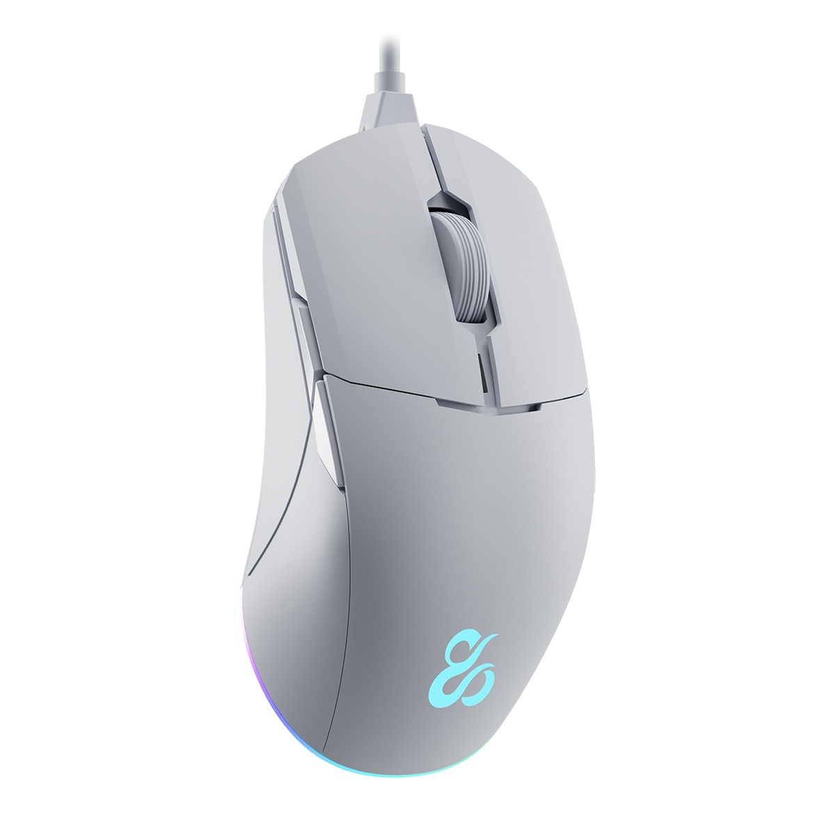 Ratón Gaming Newskill Chiron con cable 8000 dpi y 8 botones programables - Blanco Blanco-3