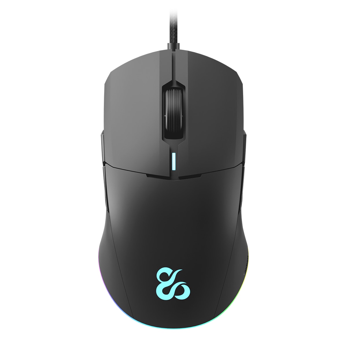 Imagen 0 de Ratón Gaming Newskill Chiron con cable 8000 dpi y 8 botones programables Negro