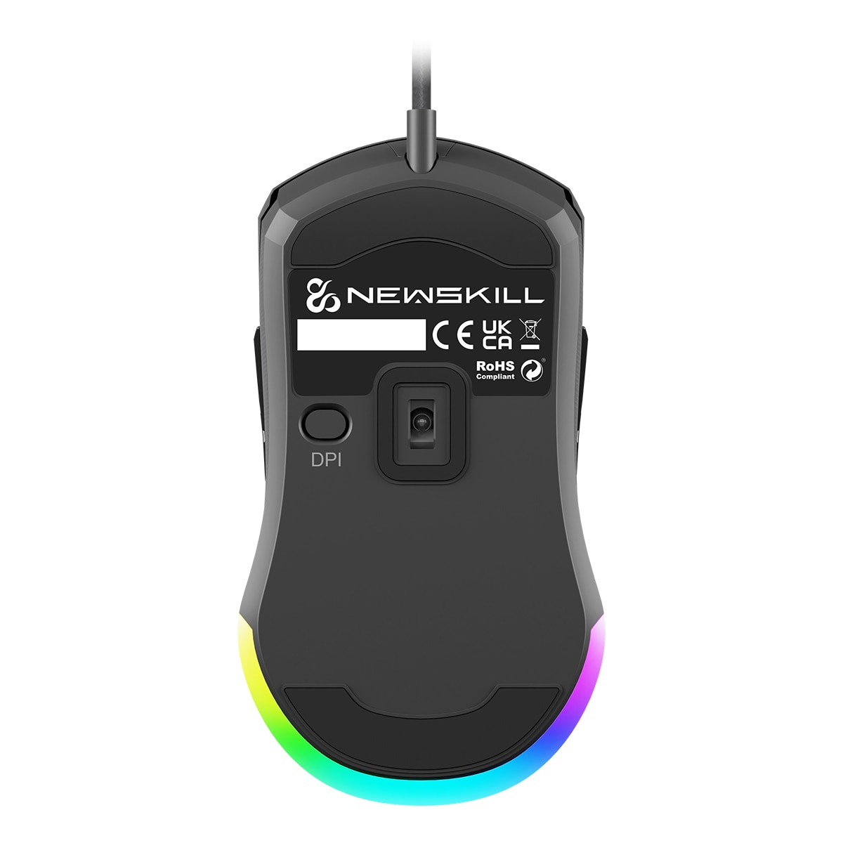 Ratón Gaming Newskill Chiron con cable 8000 dpi y 8 botones programables - Negro Negro-4