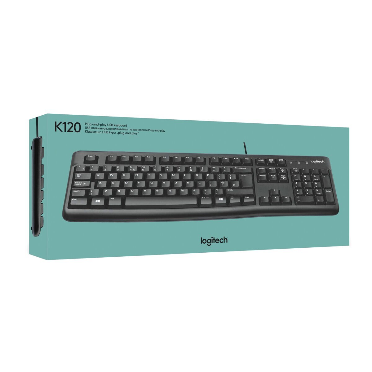 Teclado Logitech K120 5
