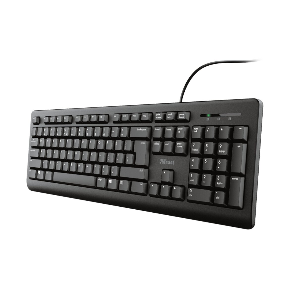 Teclado con cable Trust Primo - Negro Negro-2