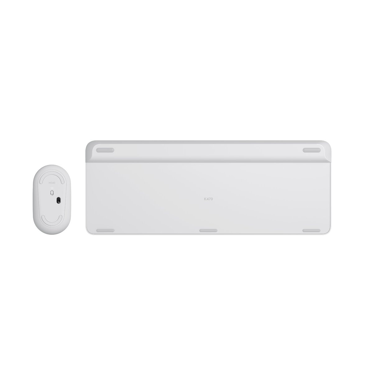 Teclado + ratón inalámbricos Logitech Slim Combo MK470 Blanco-5
