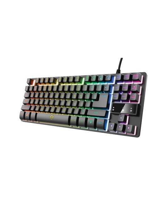 Teclado Gaming Trust GXT 833 Thado con iluminación TKL