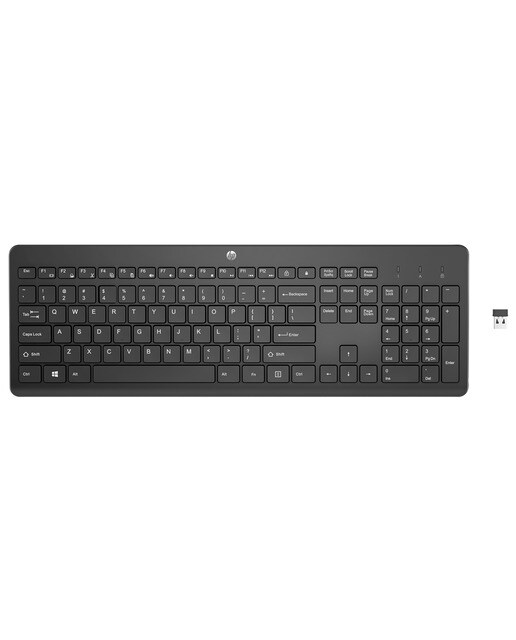 Teclado inalámbrico HP 230 negro Negro-1