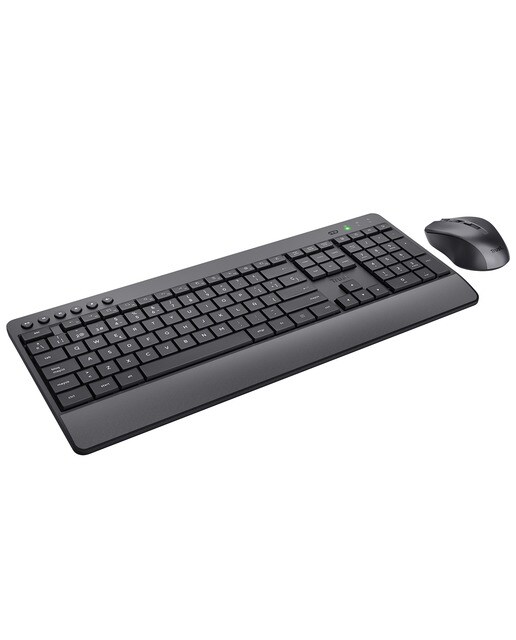 Teclado + Ratón inalámbricos Trust Trezo Negro-3