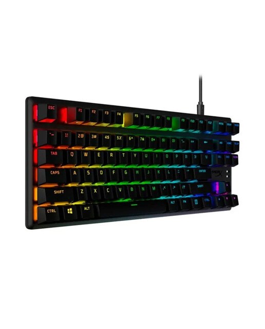 Teclado Gaming Hyper X Alloy Origins Core PBT Negro-2