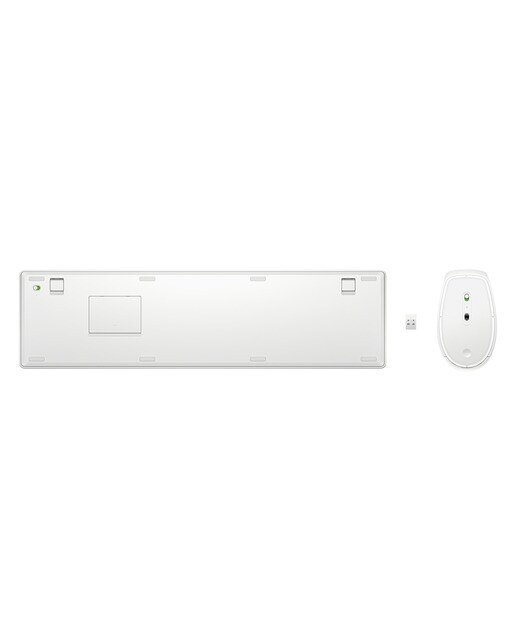 Combo de teclado + ratón inalámbricos HP 650 Blanco Blanco-2
