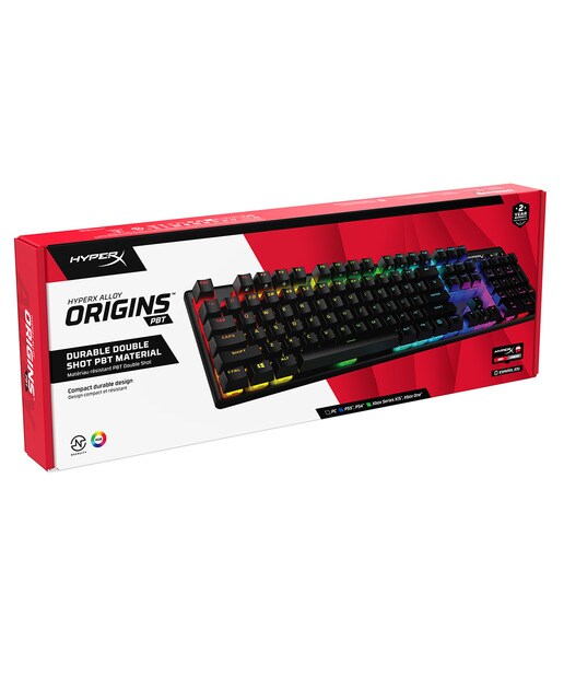 Teclado Gaming con cable HyperX Alloy Origins Negro-8