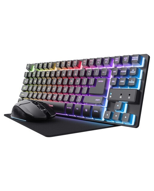 Pack 3 en 1 Gaming Trust GXT794 negro