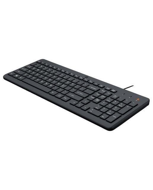 Teclado con cable HP 150 Negro-2